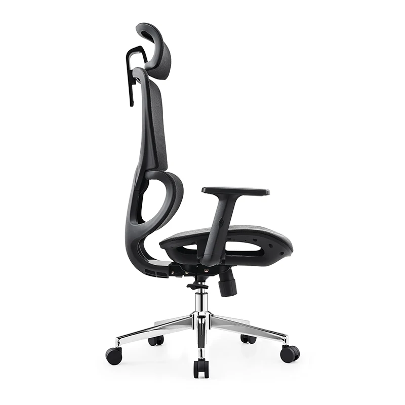 Office Furniture Chair Lifted Armrest Mesh Office Chair High Back Ergonomic Computer Desk Task Swivel Black Office Chair