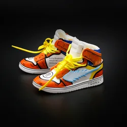 Hot Sale Pvc Llaveros 3D Mini Sports Sneaker Aj Keychain Jordan Trainer Keyrings Resin Shoe Key Chain Accessories