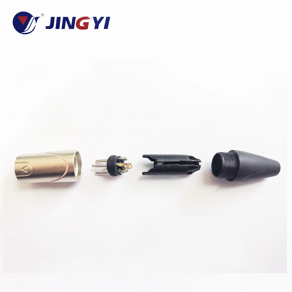  XLR Штекерный разъем и гнездовой для микрофона