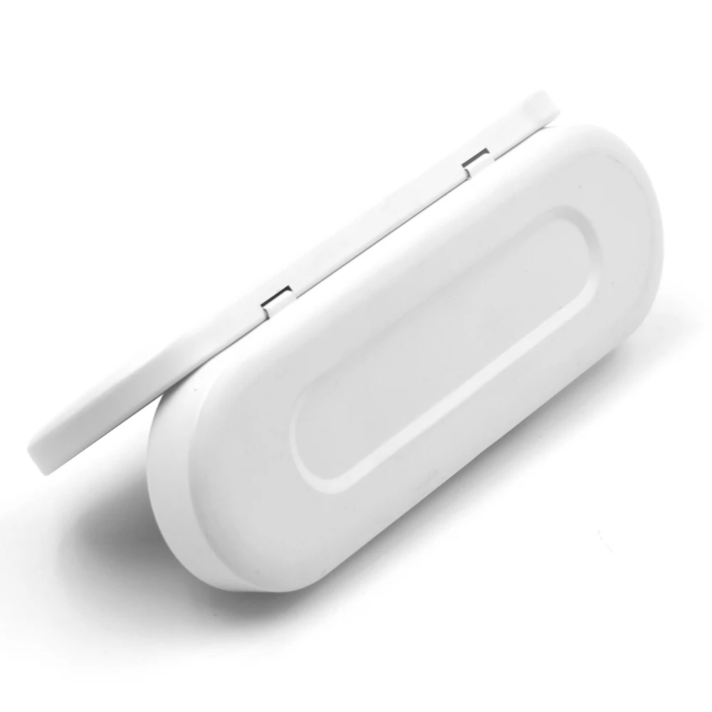 Round metal tin pencil case with custom printed logo