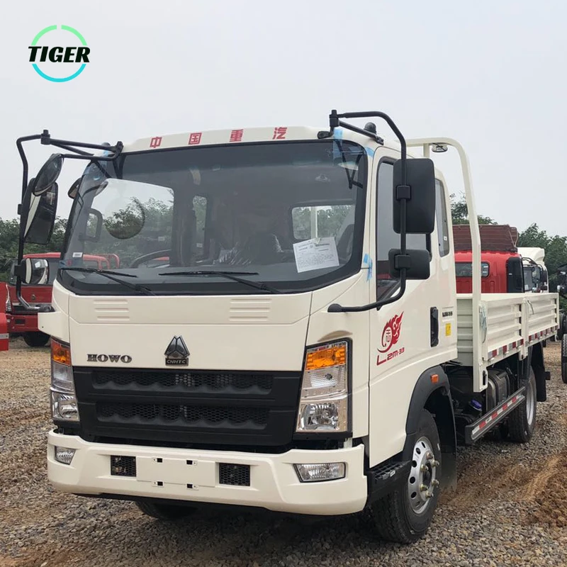 China Howo Sino 4ton 5ton Stock Single Double Cabin Light Duty Truck Dimension