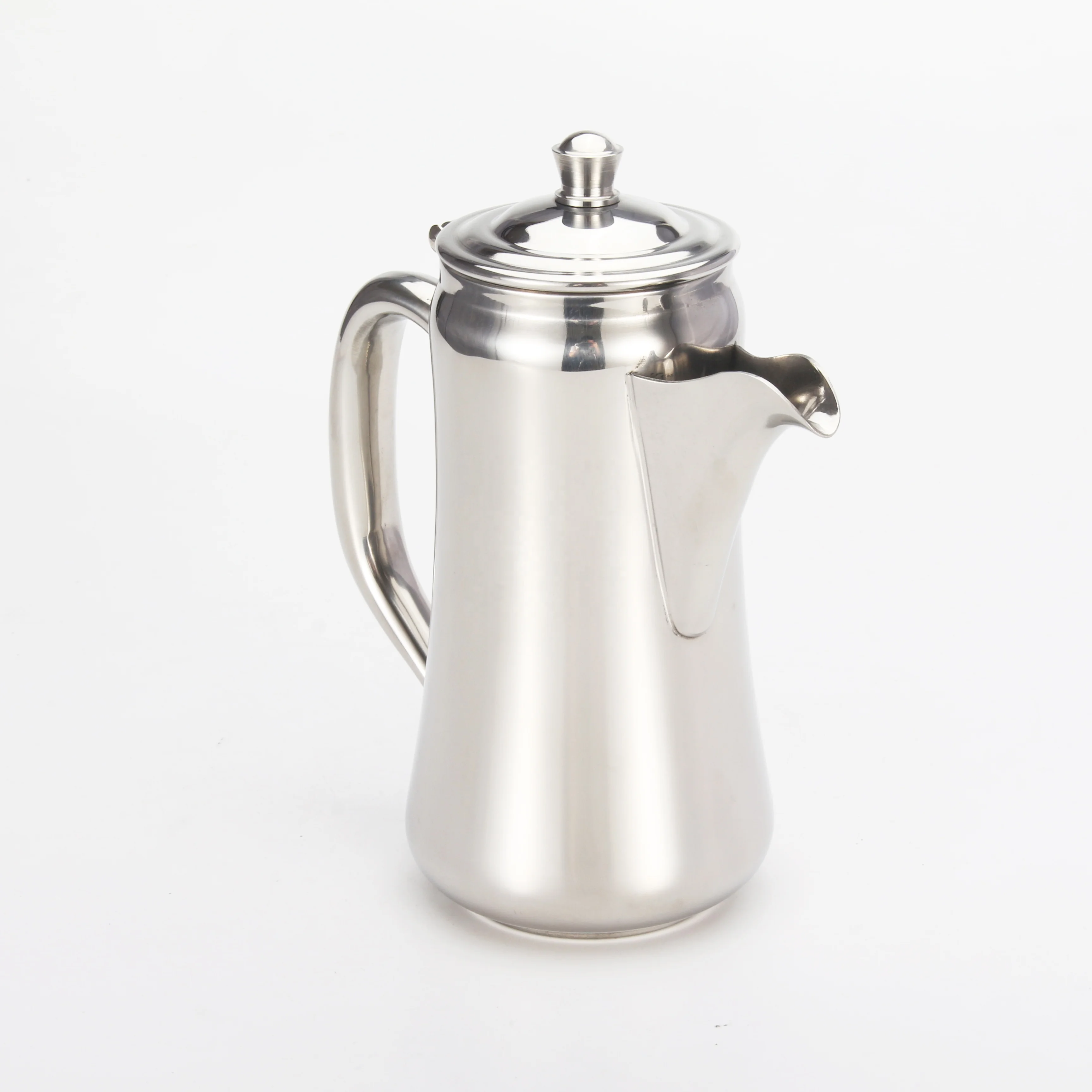 Personalized 0.35L 0.6L 1.0L Stainless Steel Coffee Pot Tea pot for one, Restaurant, Hotel, Cafe