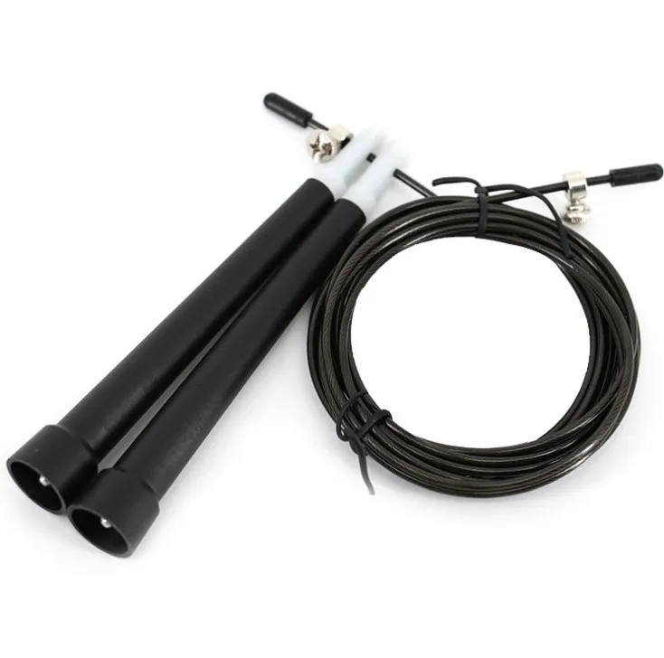 
Speed plastic steel wire adjustable skipping jump ropes 