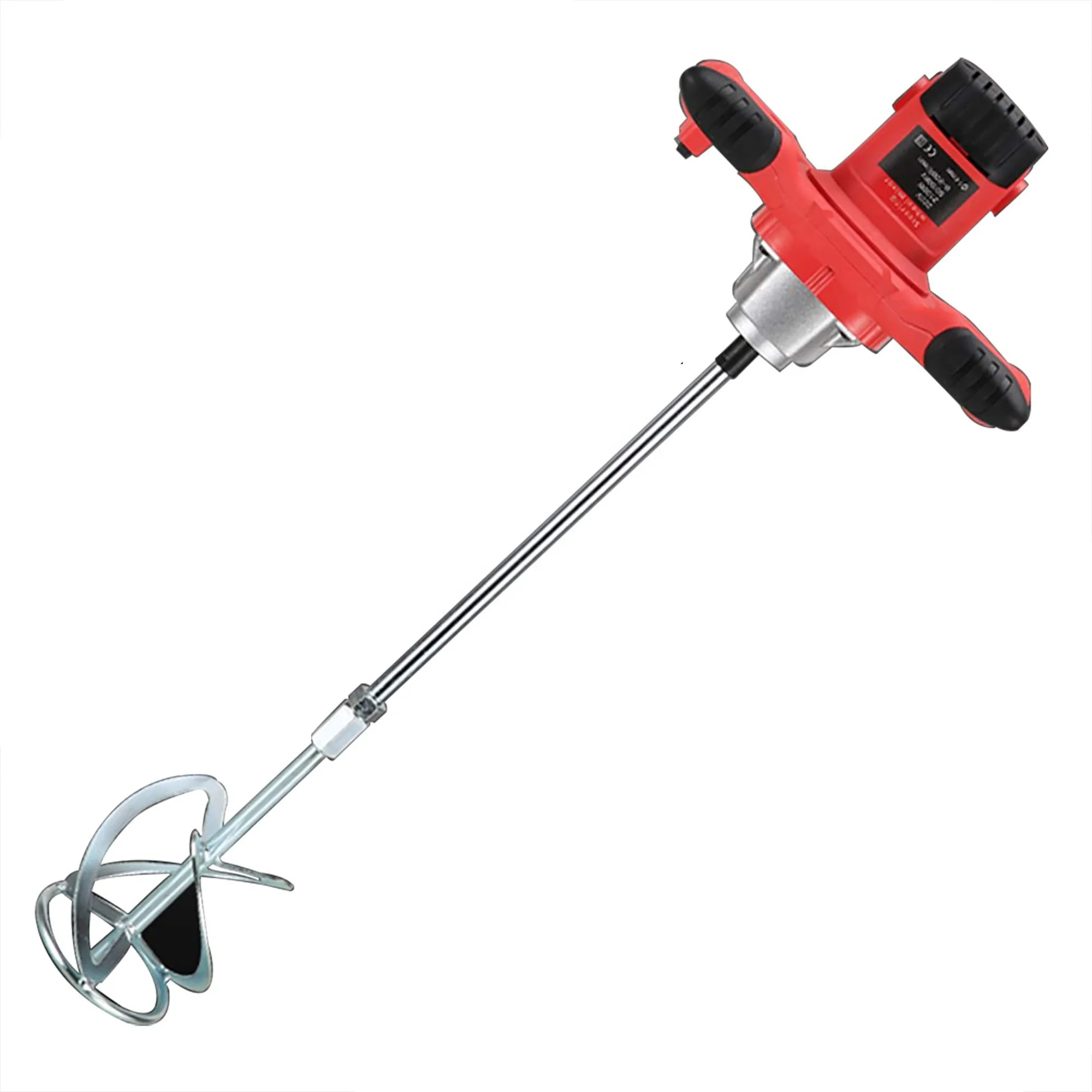 2100W industrial electric 6 speed hand mixer paint concrete mixers