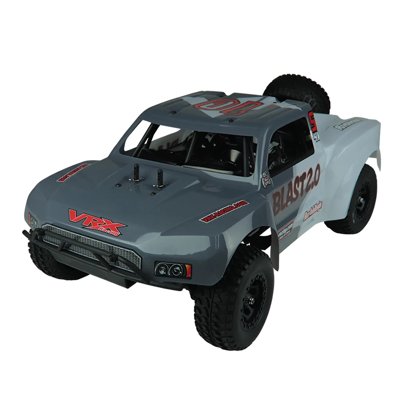 Игрушки для детей VRX Racing RH1019 бесщеточный масштаб 1/10 4WD Электрический короткий грузовик, RTR w/45A ESC/3650 motor/7,4 V Lipo батарея.