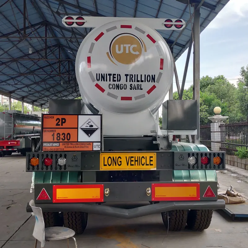 Оптовая торговля китайских товаров 21 квадратный 3-х осевой кислота hcl танкер для перевозки бензина, полуприцеп