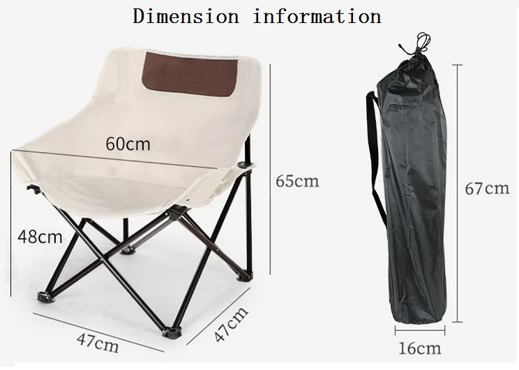wholesale Outdoor folding carp Fishing chair folded chairs for camping and fishing