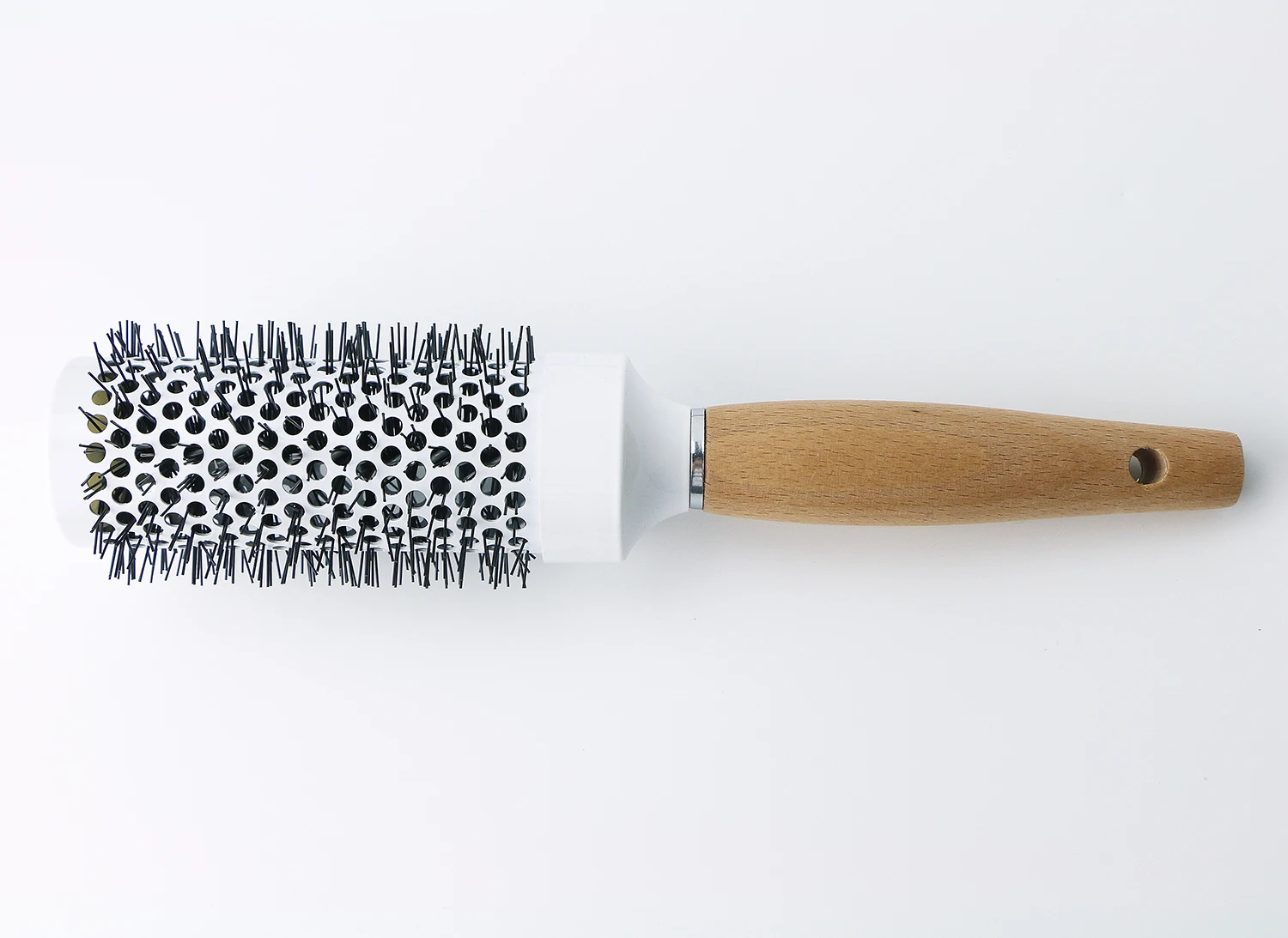 Professional Round Brush Big Ceramic Ion Thermal Barrel Brush Comfortable Antistatic Bristle Styling Comb for All Hair Type