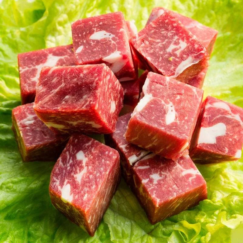 Промышленный Интеллектуальный кубик кубиков свежего мяса/лосося/говядины/куриной груди