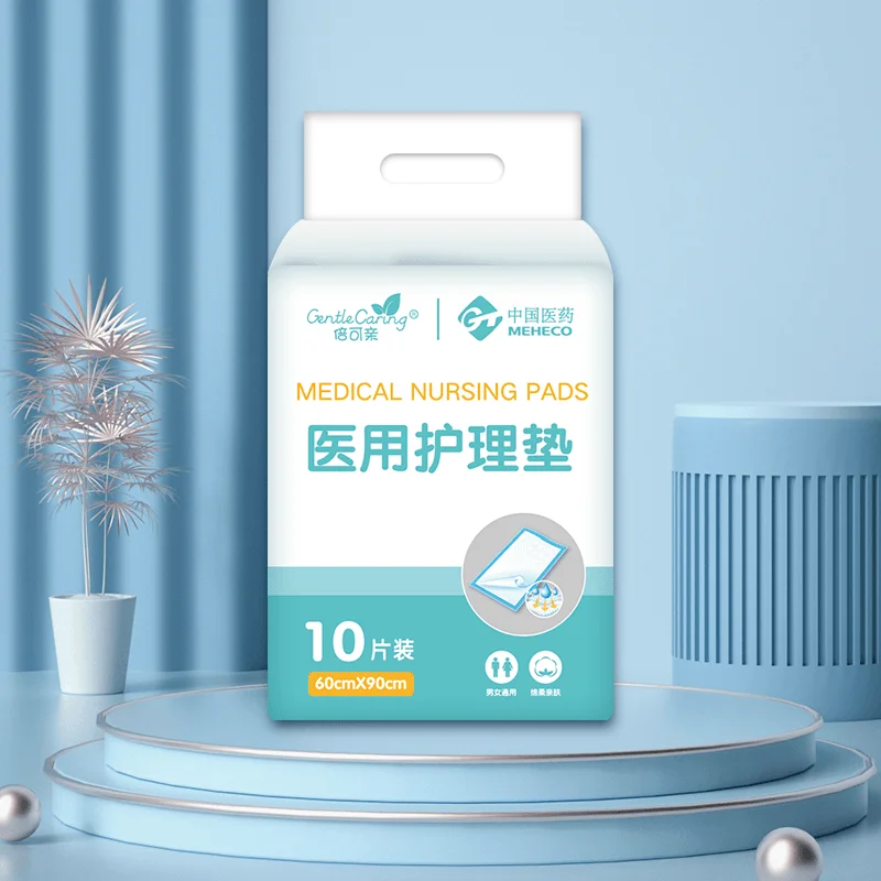 Adult Disposable Protection Plus Bed Incontinence Quilted Underpads 60X90 OEM In China