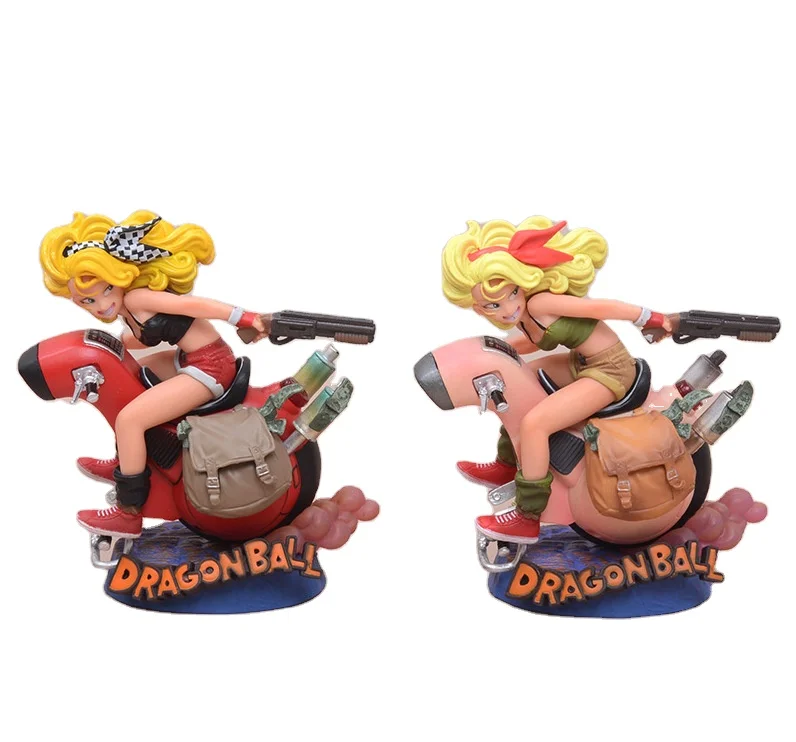 Japanese Anime Ranchi action figure, DBZ Launch figure doll, DBZ Lunch PVC Figure toy for decoration