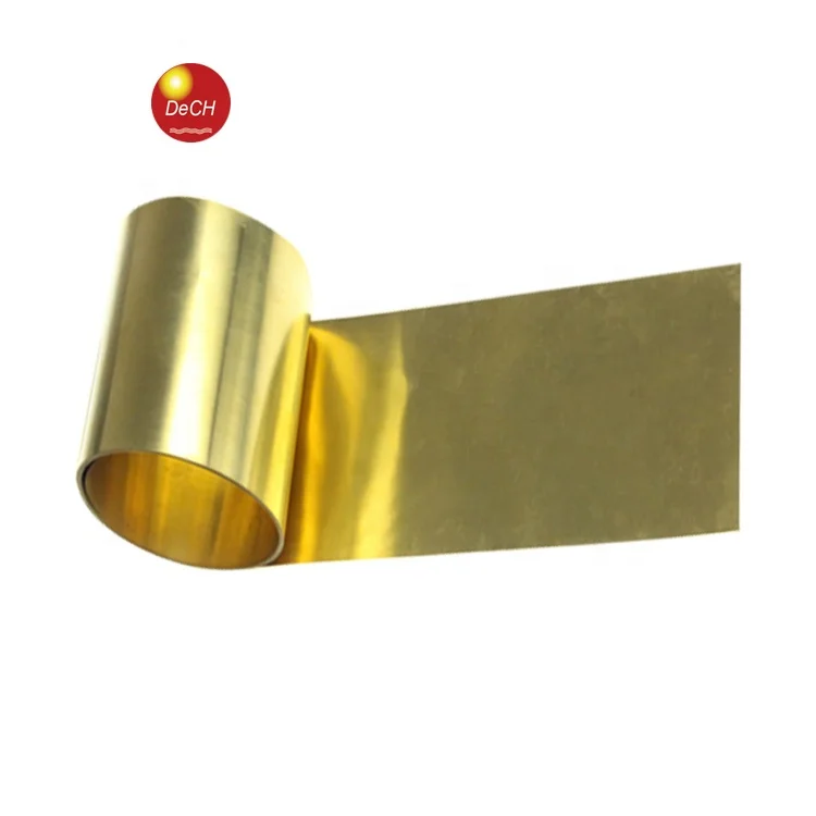 Высокопроводящая медная полоса CuZn37 для обмотки