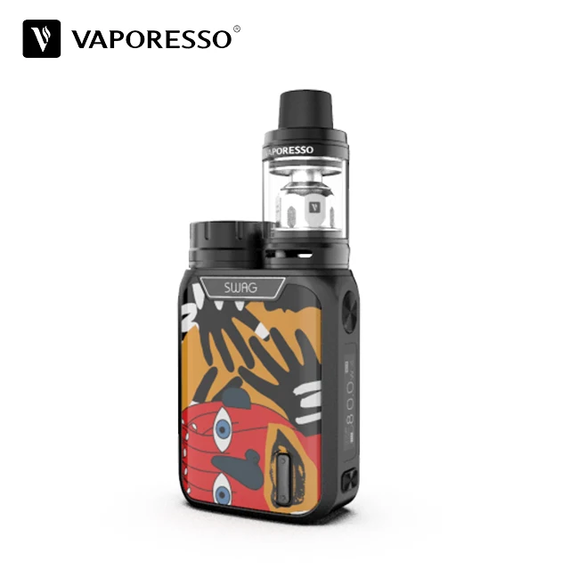 
New Released Wholesale 3.5ml NRG SE E Cigarette Vaporizer 80W Vaporesso SWAG KIT 