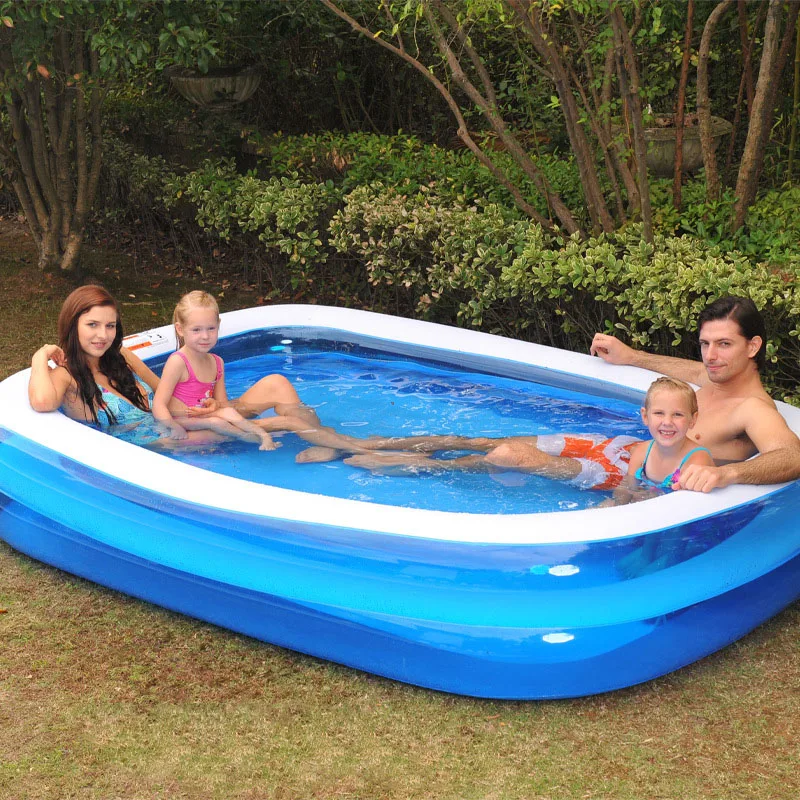 
110cm High Quality delicate PVC Inflatable Adult children Plastic Swimming Pool In Stock, Enjoy The Swimming Pool Spa 