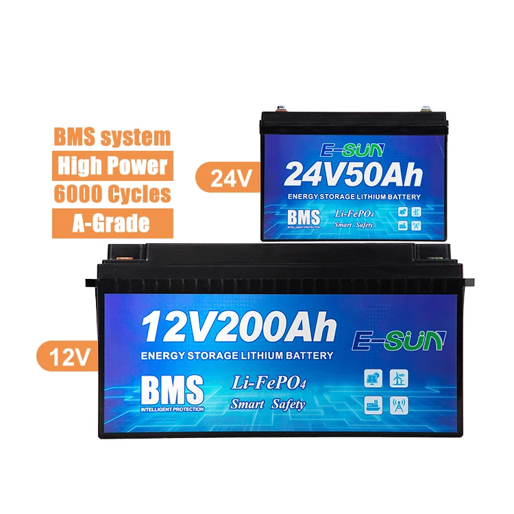Заводская батарея lfp 200ah 12v 50ah lifepo4 100ah 12 8 v литий-ионный аккумулятор для домашнего хранения энергии