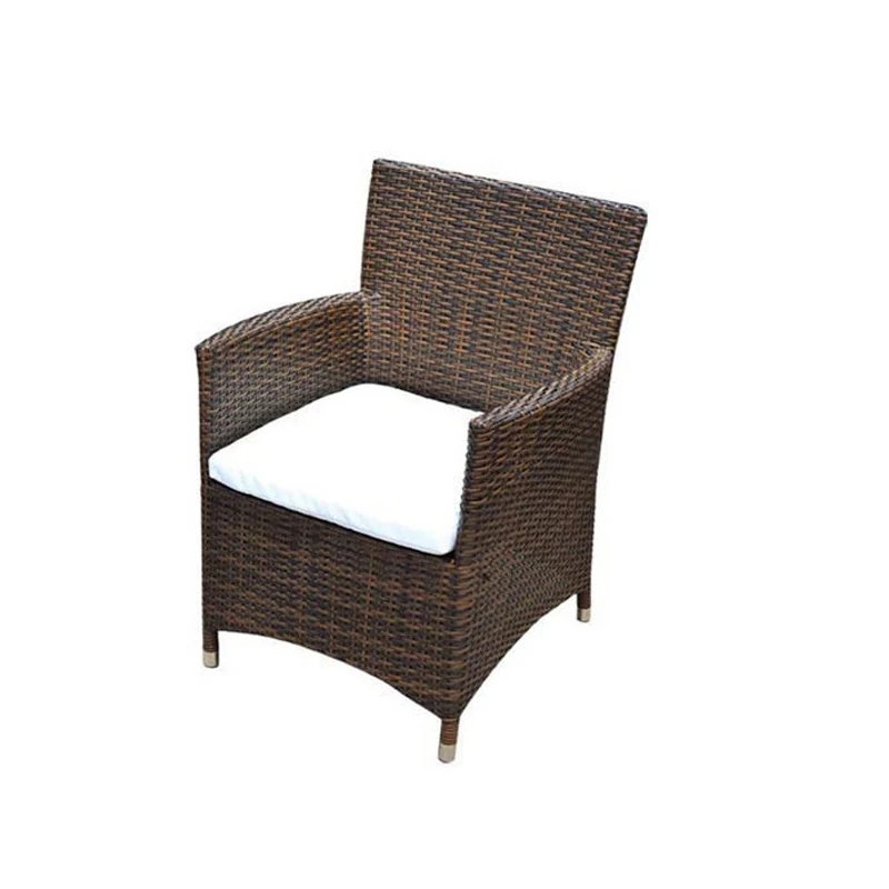 rattan metal and glass garden furniture outdoor for dinning