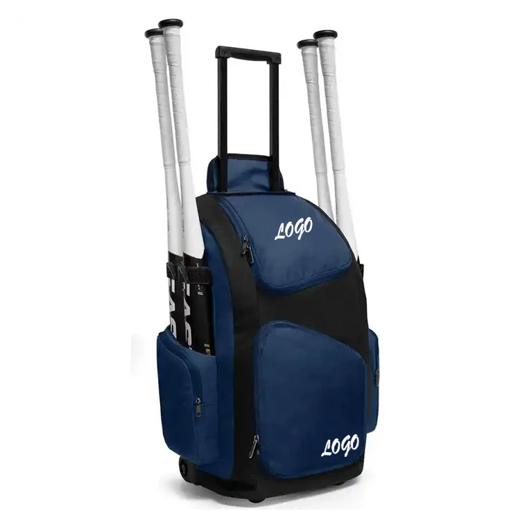 Customized Sports Softball Bat Backpack Pack with shoe compartment Gym Sport Bag Sports Backpack for Women Men Baseball bags