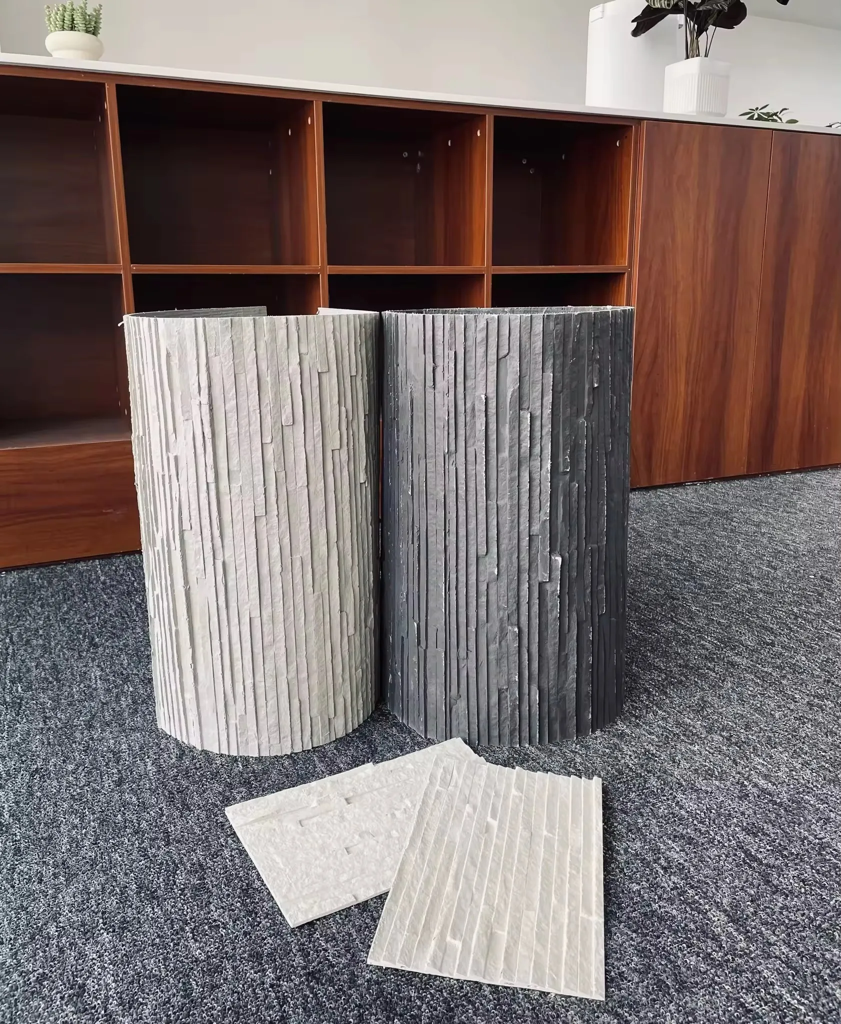 board mcm wall decorative flexible soft stone travertine soft stone mcm flexible stone for wall
