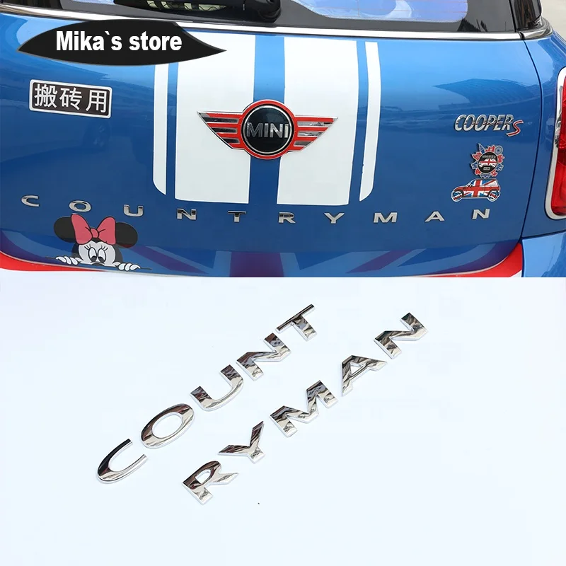 Металлическая Эмблема на заднюю крышку автомобиля для Mini Cooper All Series One S JCW 3D Countryman эмблема значок Логотип наклейка крышка