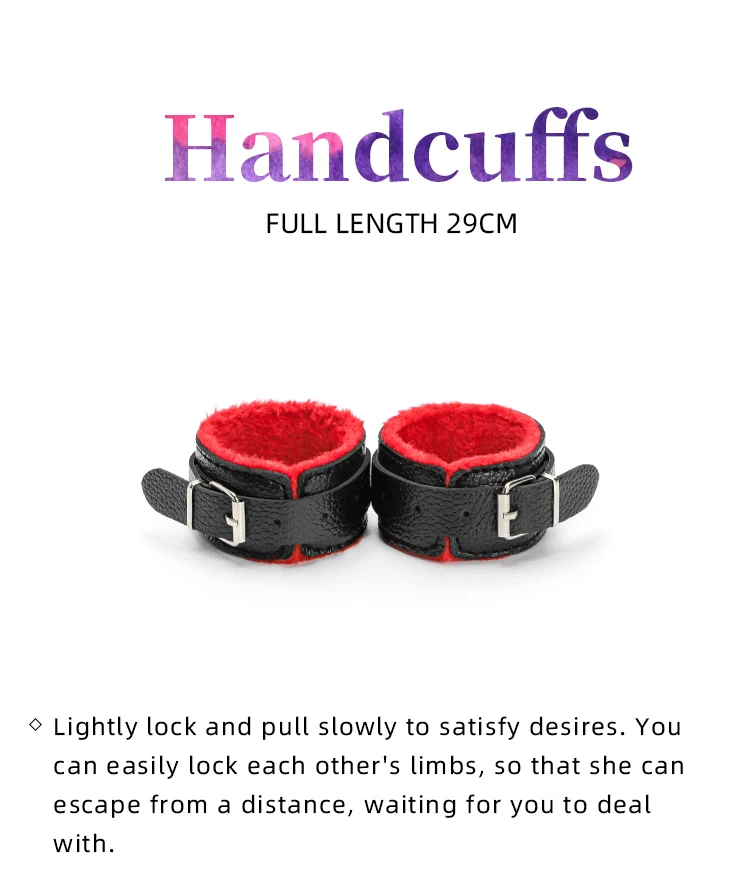 XIAER БДСМ Японская полиция наручники секс-игрушки SM10 шт Набор для связывания комплект для взрослых sm бондаж набор