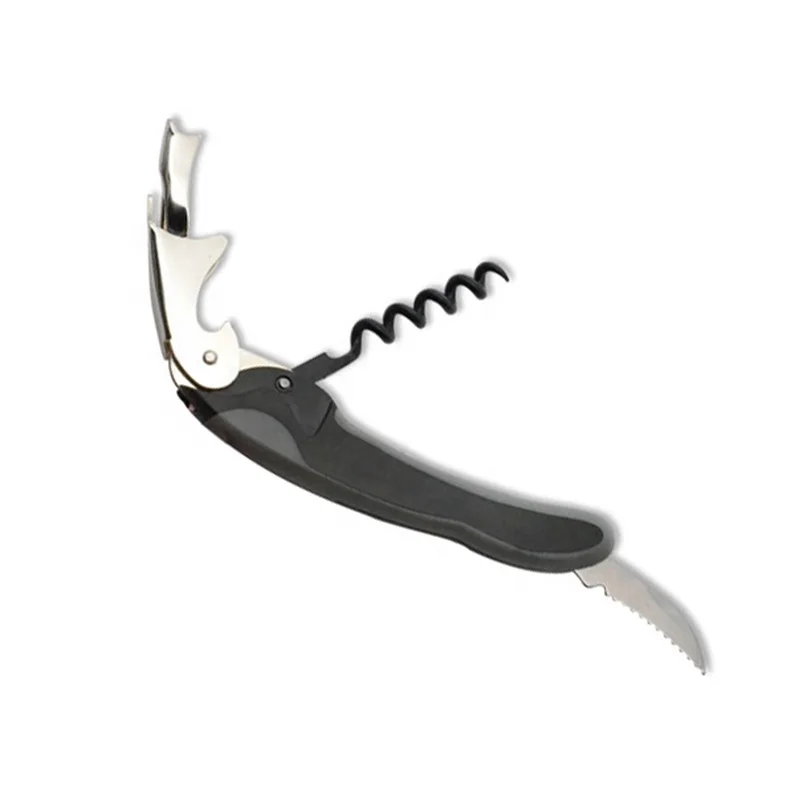
Manufacturer wholesale staianless steel bottle wine opener for wine bottle foil cutter barware 