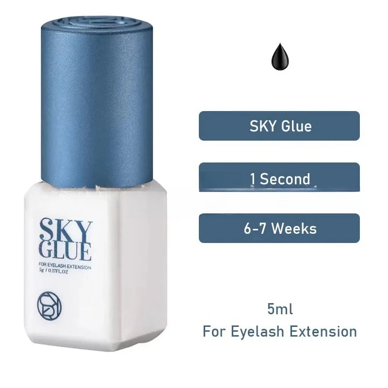 Korea Origin KR Sky S Blue Long Retention Eyelash Extension  Glue  Lash Adhesive