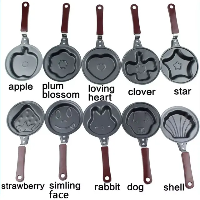 Customizable Carbon Steel 12cm Nonstick Mini Omelette Pan