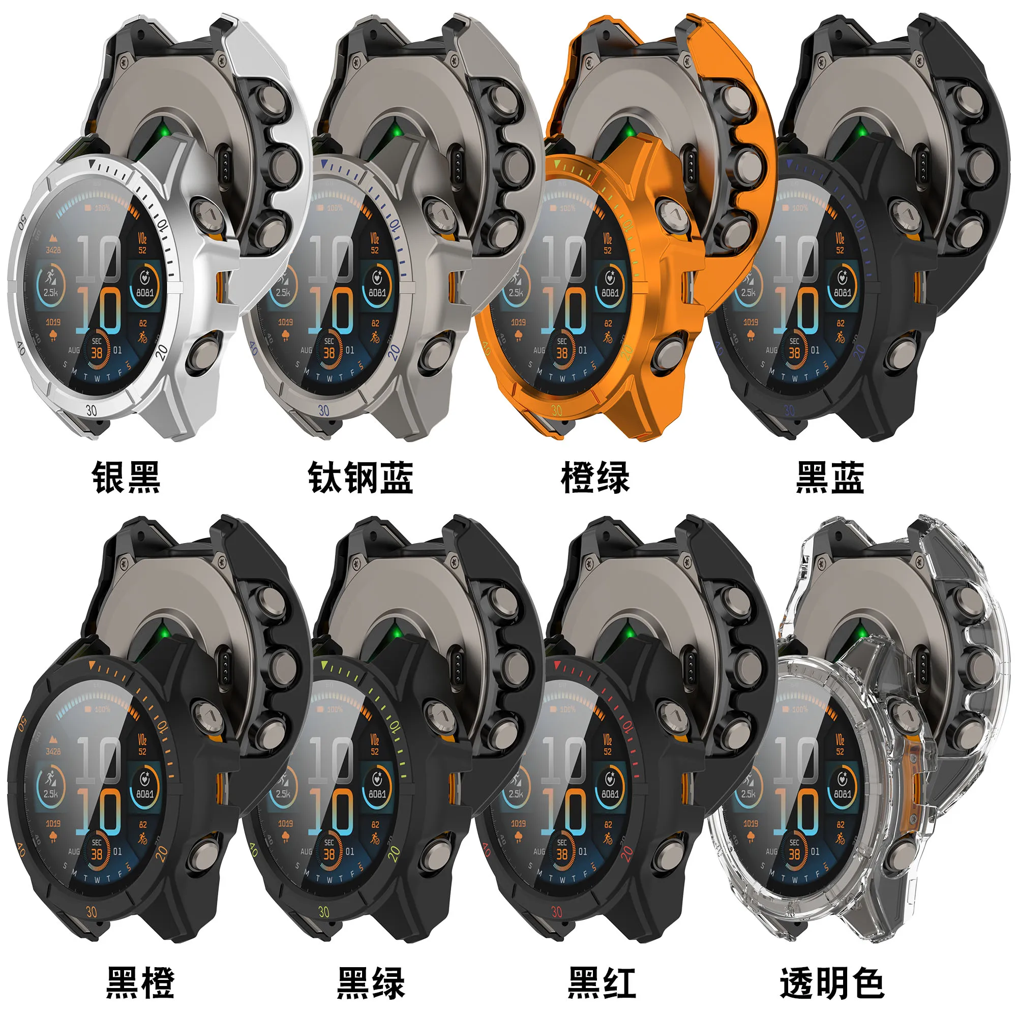 Лидер продаж прозрачный чехол для часов garmin fenix 8 47 мм 51