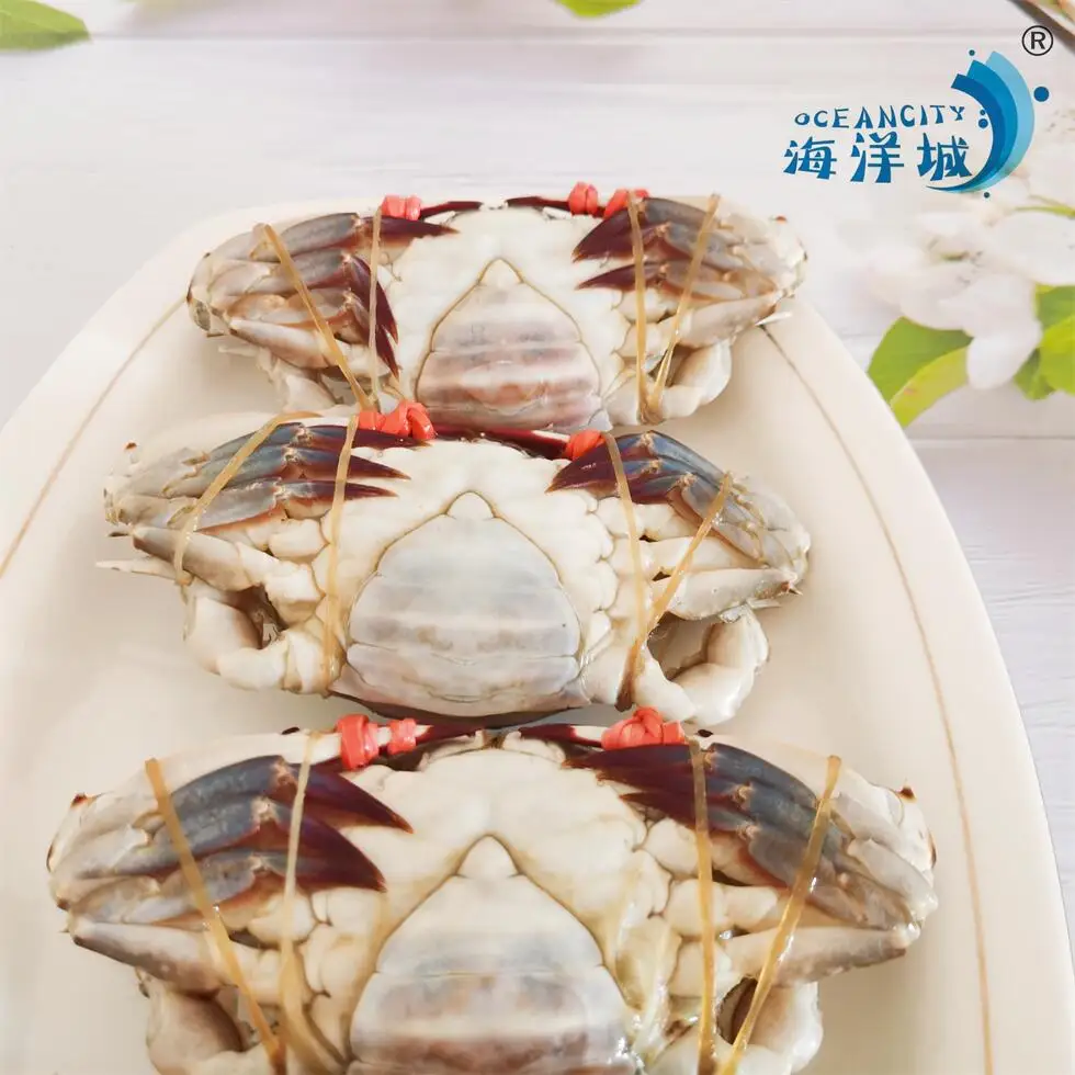Морепродукты Замороженные плавательные крабы на