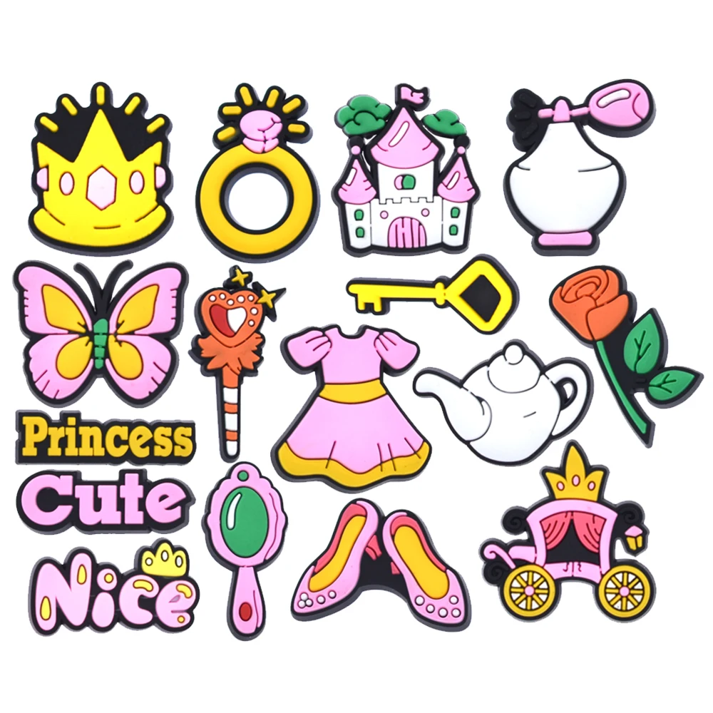 Set Sale Liquidation Of Stock Pvc Decorations Accessories Custom Logo Wholesale Designer Charm Clogs Shoe Charms