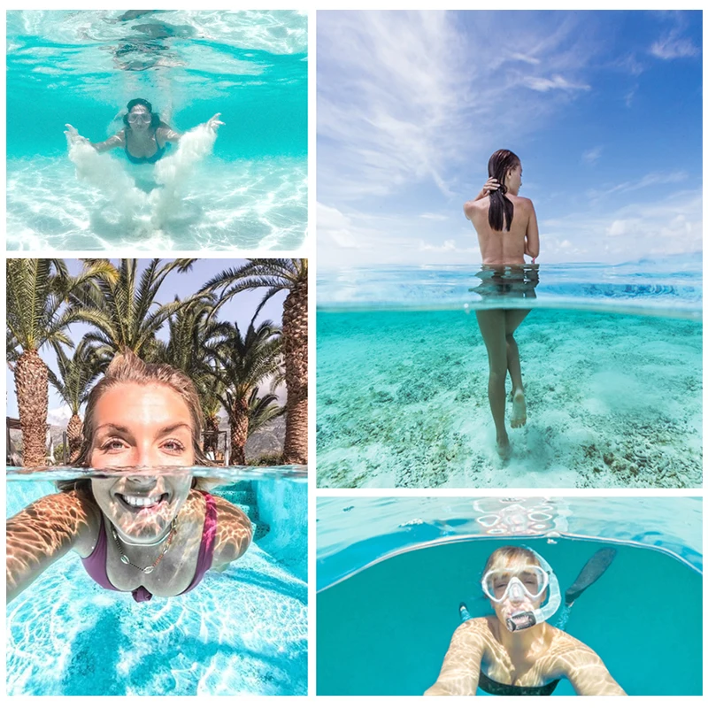  2019 принимается 1 шт. новый аксессуар для водных видов спорта GoPro 8 подводный купол