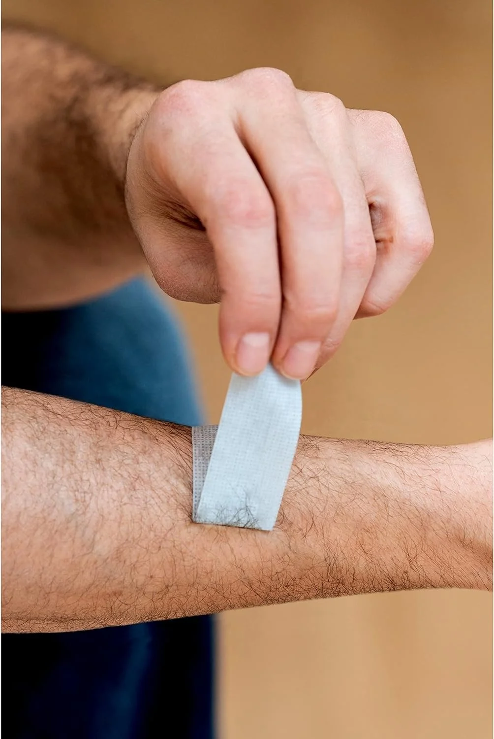 Удаление силиконовой чувствительной кожи ленты синяя медицинская лента многоразовая Клейкая Водонепроницаемая силиконовая (1 дюйм x 3 9 ярдов)