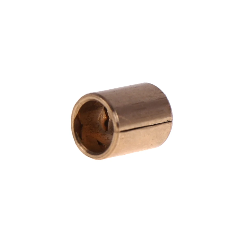 Factory high precision oil impregnated bearing brass flanged bushings bronze bearings oilless slide plain bronze bushing