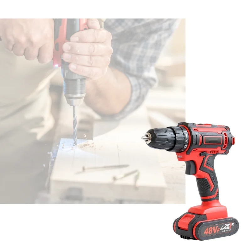 21v/24v Rechargeable hand drill Electric screwdriver Multifunctional household tools Lithium shock drill Hardware tools