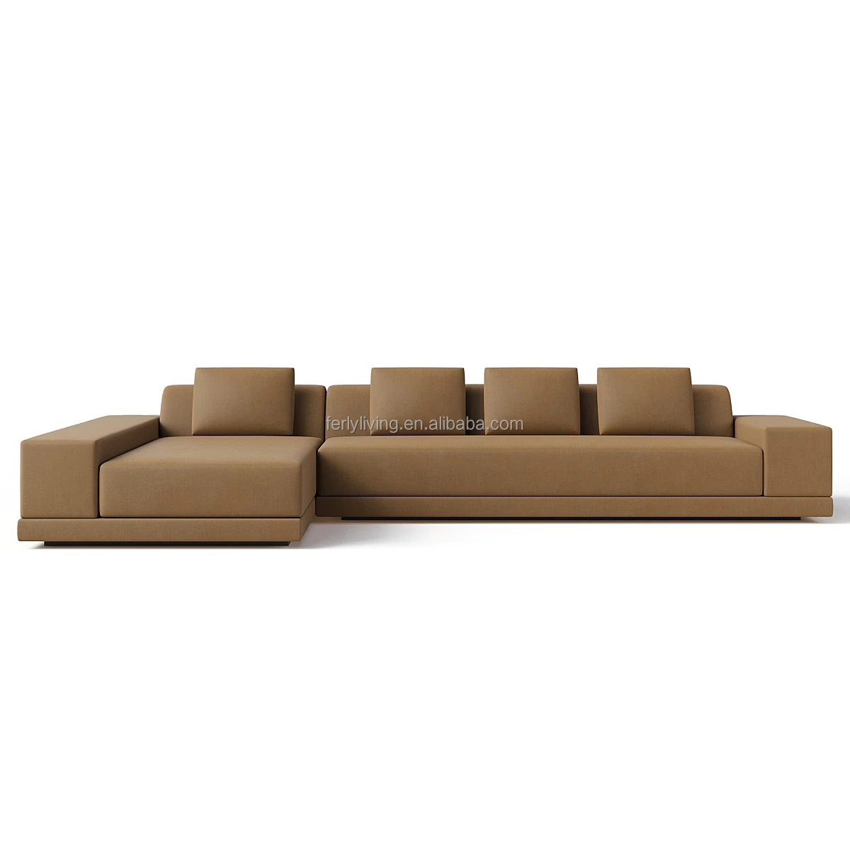FERLY Modern Style Home Luxury Furniture Living Modular Room Design Combination Three Seats Couch Set Sofa
