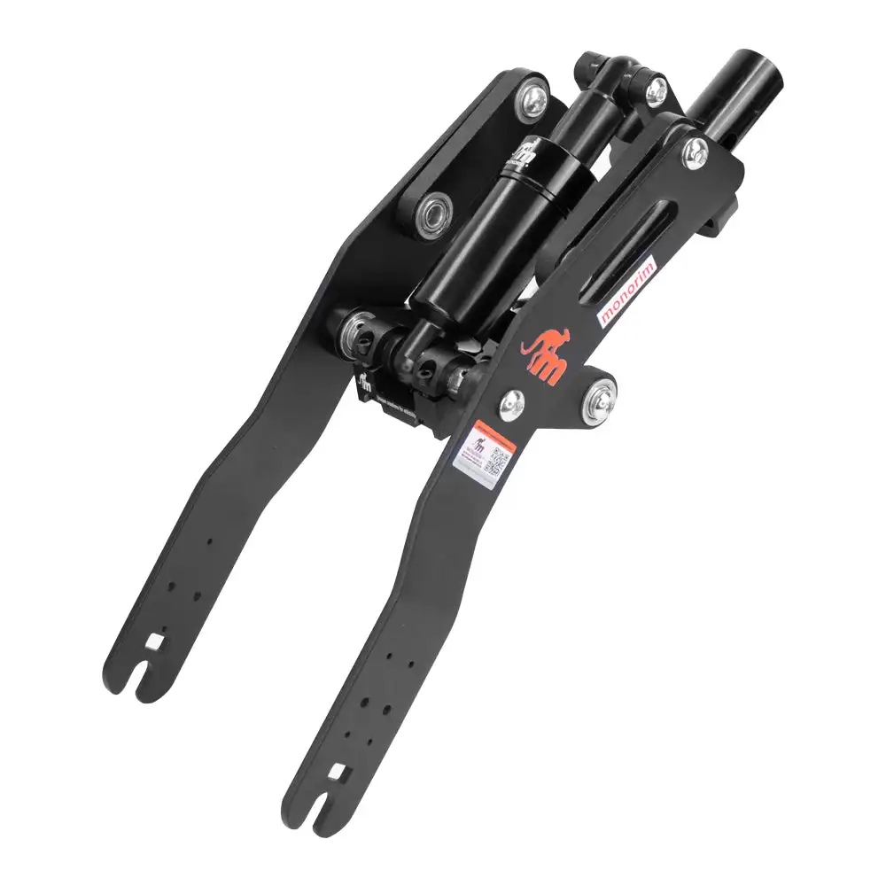 MONORIM MXS0 front suspension is suitable for all SegwayMAX G30 series with FB-MX0 front wheel upgraded to disc brakes