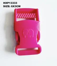 Colorful Backpacks Bag Strap Adjustment Buckle Pet Collar Plastic Side Release Buckles Embossed logo buckle