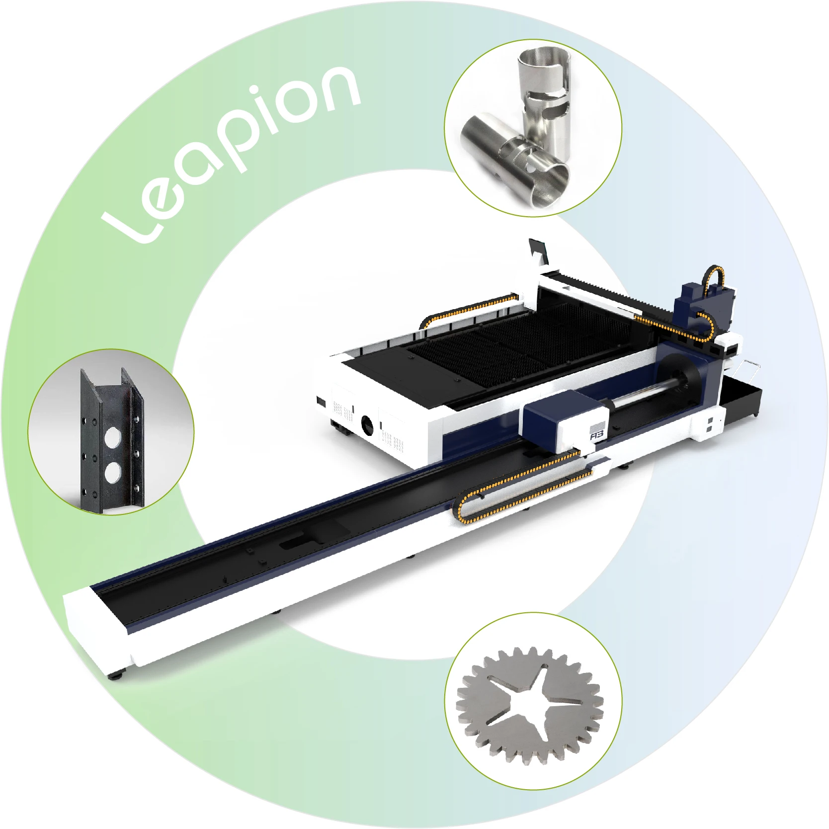 6 kw Fiber Laser Cutting Machine For Large Metal Metal Laser Cutting Machine