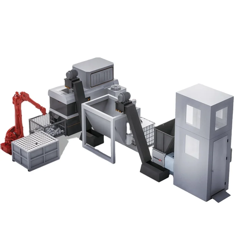 wheel Recycling line used cloth textile crusher large steel turnings car engine shredder IBC Containers efficient