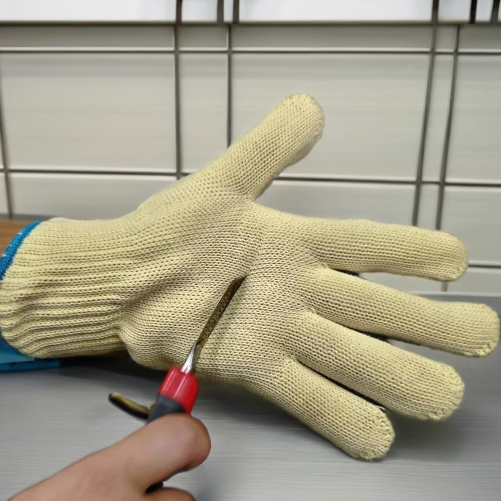 Lightweight Breathable Safety Gloves Designed Anti-Slip Protection Comfort During Heavy Duty Work Various Environments