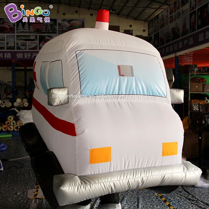 Hot selling 2 meters high inflatable ambulance costume / inflatable walking costume