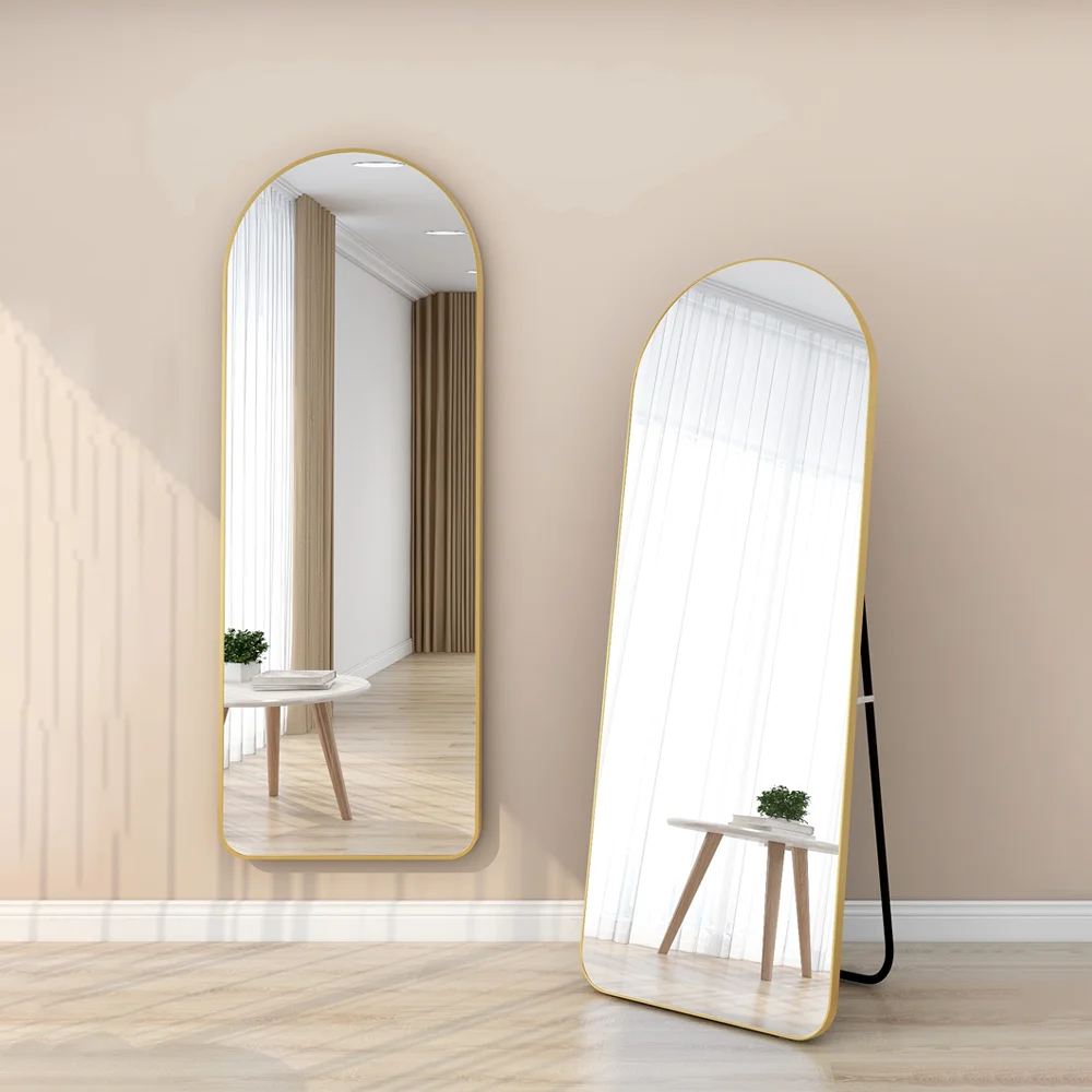 manufacturer large wall arch mirrors wholesale arch frame oval mirror 180x100 long modern full body mirror for wall luxury