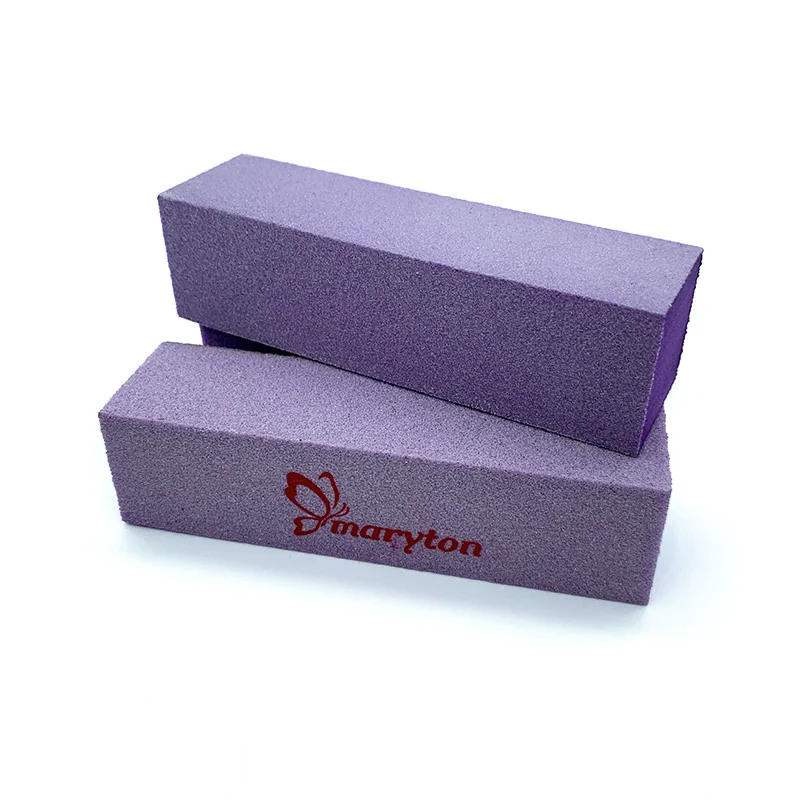 Professional high quality 4 way sponge blocks nail buffer for nail art
