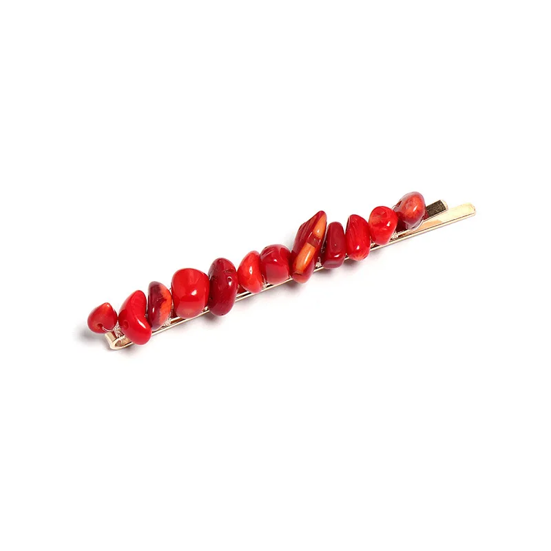 
FJ007 2020 New Colored Turquoise Candy hair clip fashion for women 