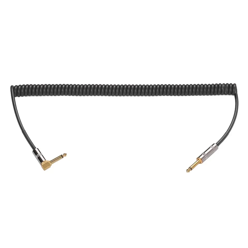 Oxygen-need copper shielded wire assembly alloy head 6.35 tuner musical instrument cable guitar cable