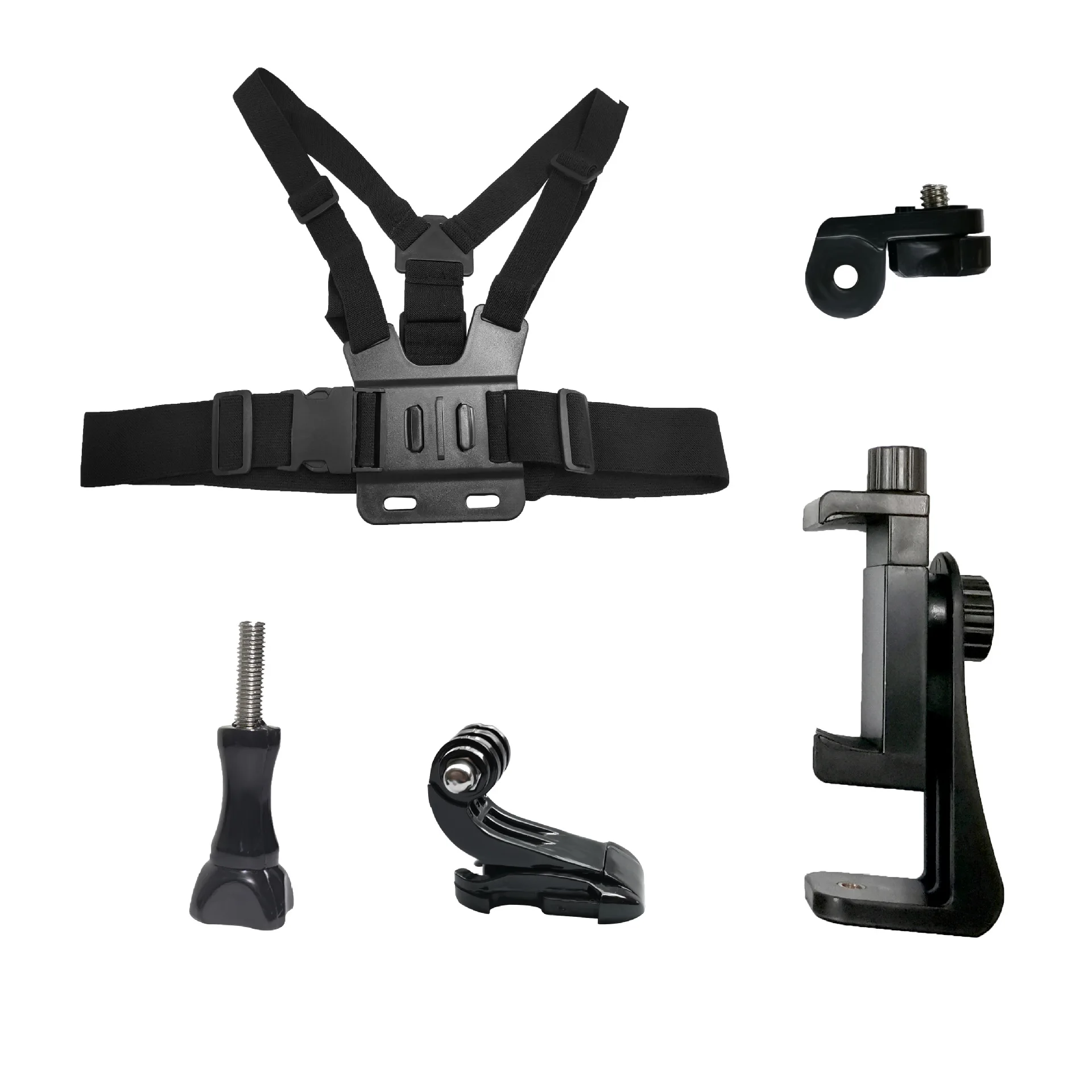 Регулируемый ремень для камеры GoPro Hero 9 8 7 5 Black Xiaomi Yi 4K Sjcam Sj4000