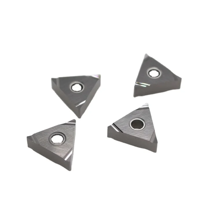 Triangular stainless steel blade TNGG160404R-S carbide tool Ceramic outer round turning tool Lathe blade