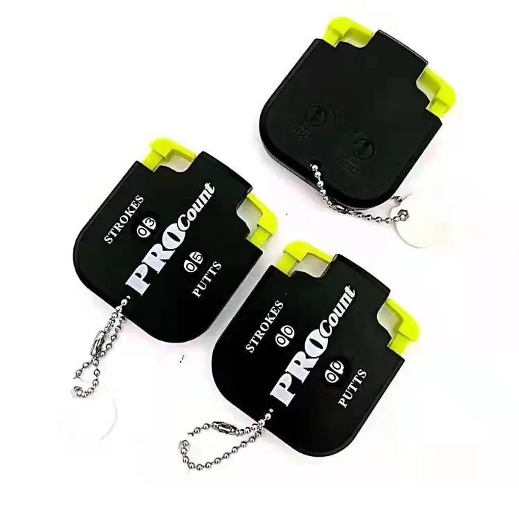 Lotusflower Mini  Procount Reset To Zero Strokes And Putts Score Keeper Clicker Score Counter For Golf