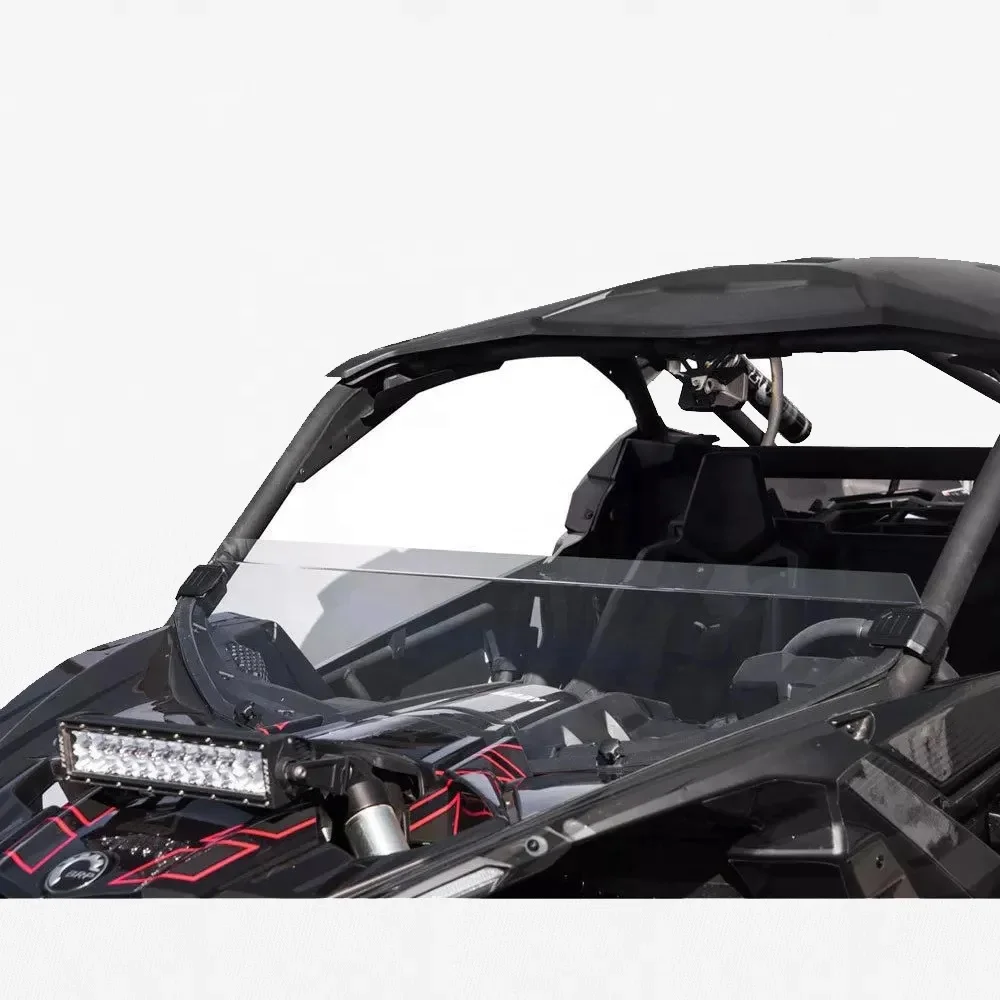 High Strength UTV Accessory Half Windshield Protective for Can Am Maverick X3 UTV