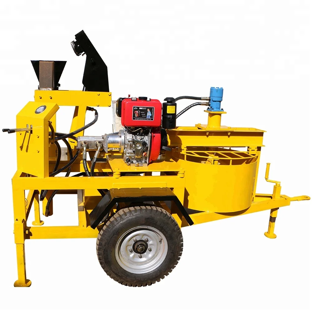 red clay automatic brick making machine ecological clay block machine